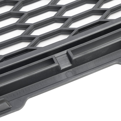 Griglia paraurti anteriore a nido d'ape nera opaca stile Raptor per Ford F150 1999-2003 con LED