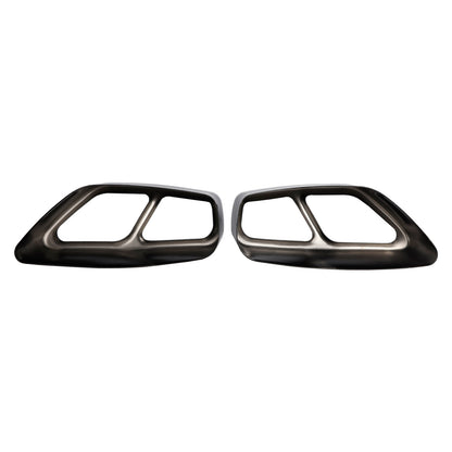2x copertura del tubo della punta dell'ammortizzatore di scarico per BMW 5 G30 G31 2018-2022