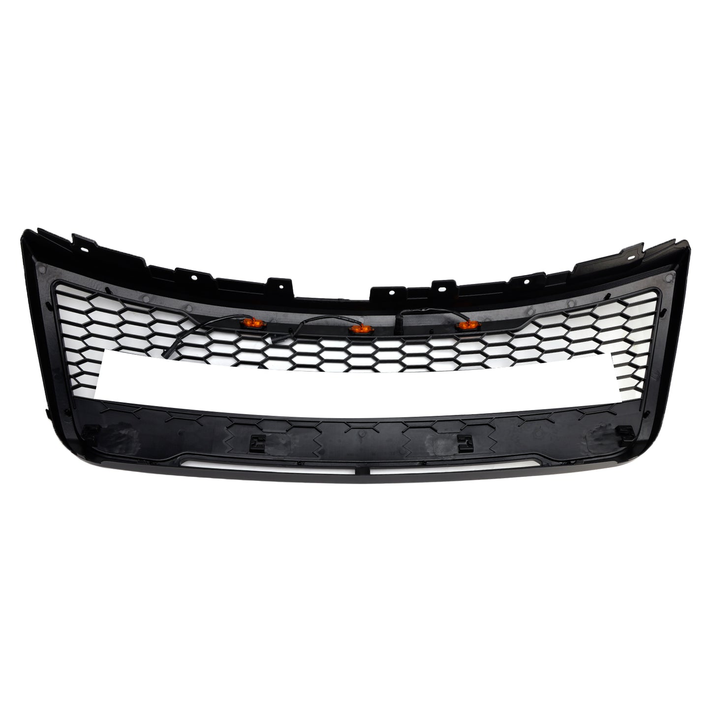 Griglia paraurti anteriore superiore grigia Ford Explorer 2012-2015 con luci
