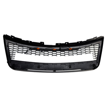 Griglia paraurti anteriore superiore grigia Ford Explorer 2012-2015 con luci