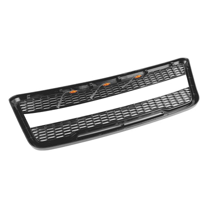 Per Ford F-150 2004 2005 2006 2007 2008 Style Raptor Griglia del cofano anteriore in rete sostitutiva con LED
