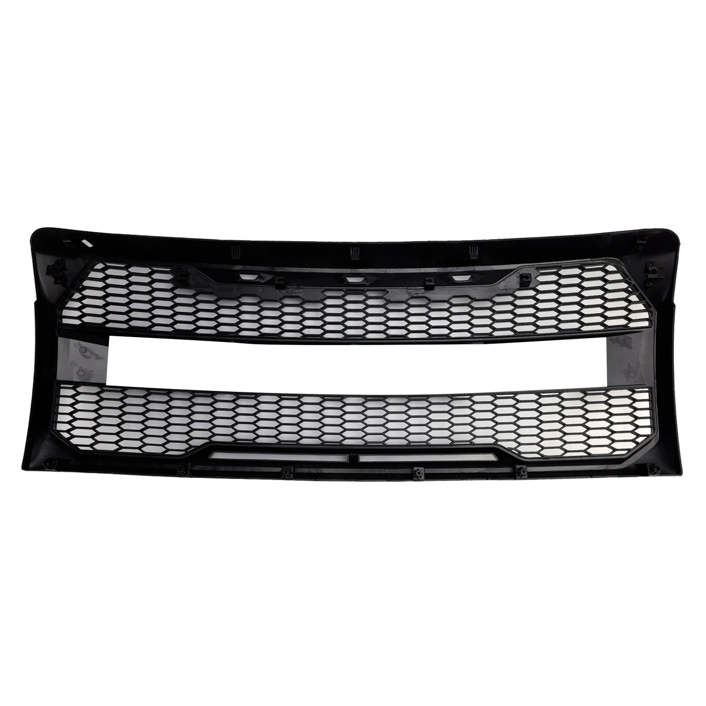 Griglia paraurti anteriore stile Raptor nero lucido adatta per Ford F150 2009-2014