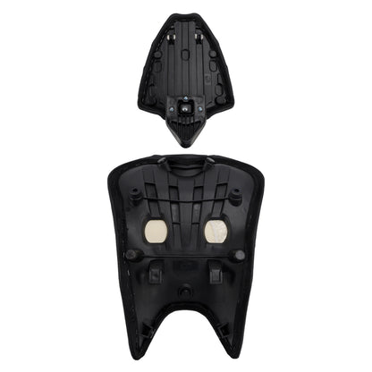 2024-2025 Per Aprilia Rs457 Rs 457 Parte anteriore inferiore con sedile posteriore conducente passeggero nero