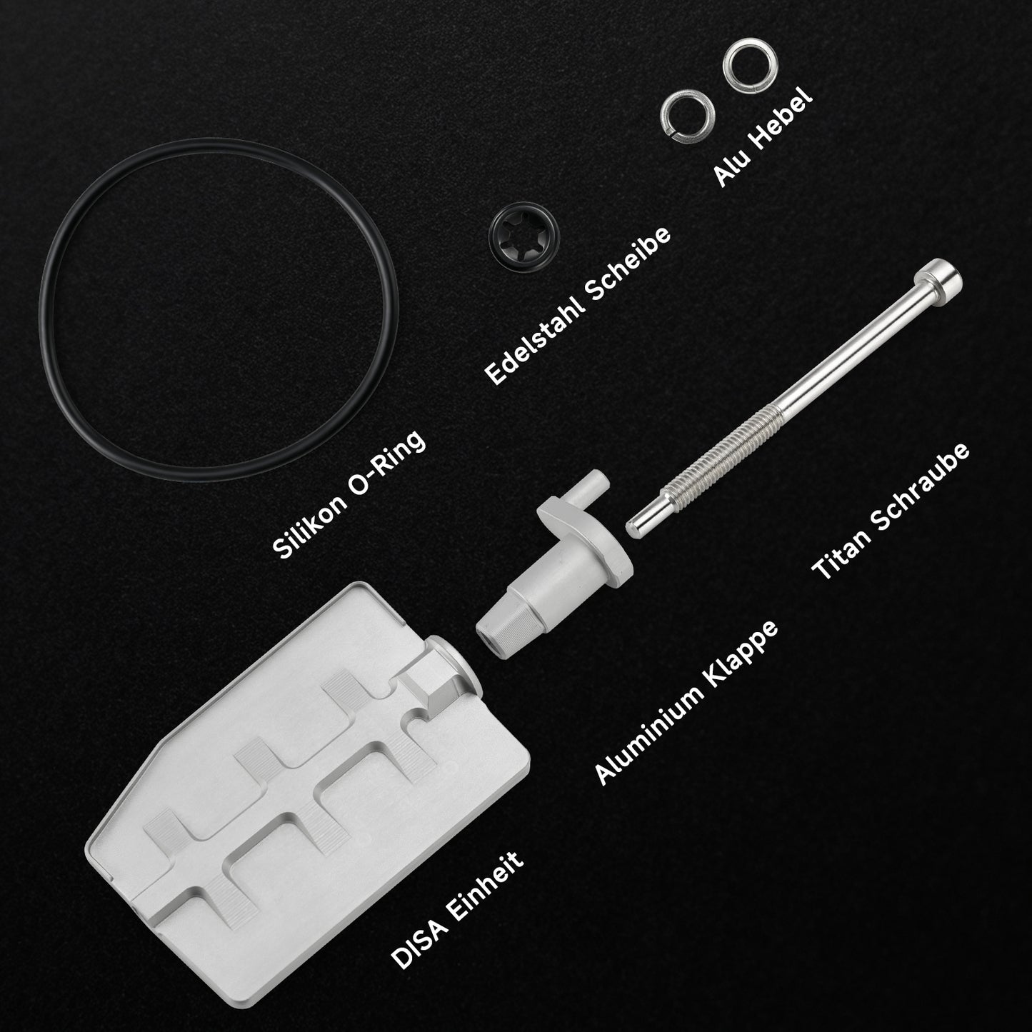 Kit di riparazione per la ricostruzione della valvola in alluminio Fit BMW DISA Fix Revisione M54 3.0 ltr