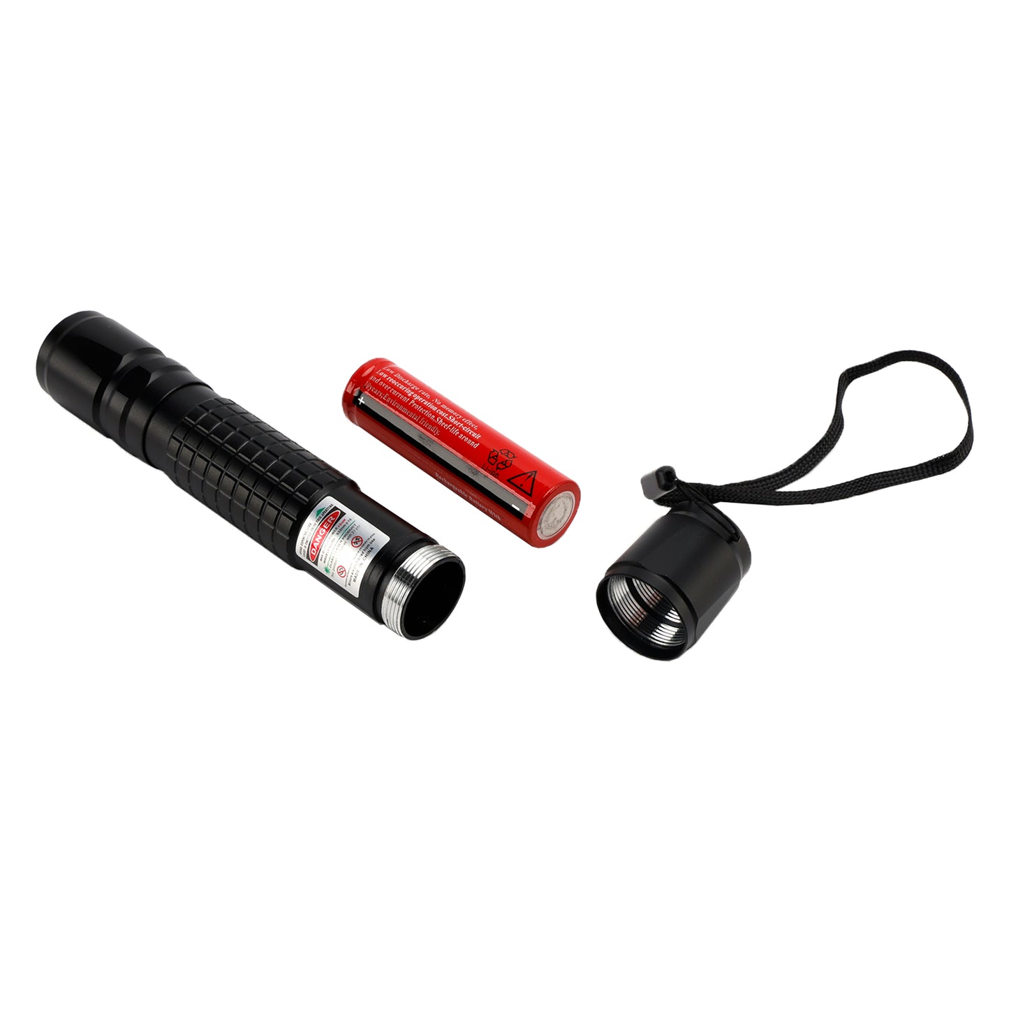 Tactical 405nm Green Purple 18650 Laser Pointer Pen Visible Beam Light Lazer