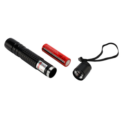Tactical 405nm Green Purple 18650 Laser Pointer Pen Visible Beam Light Lazer