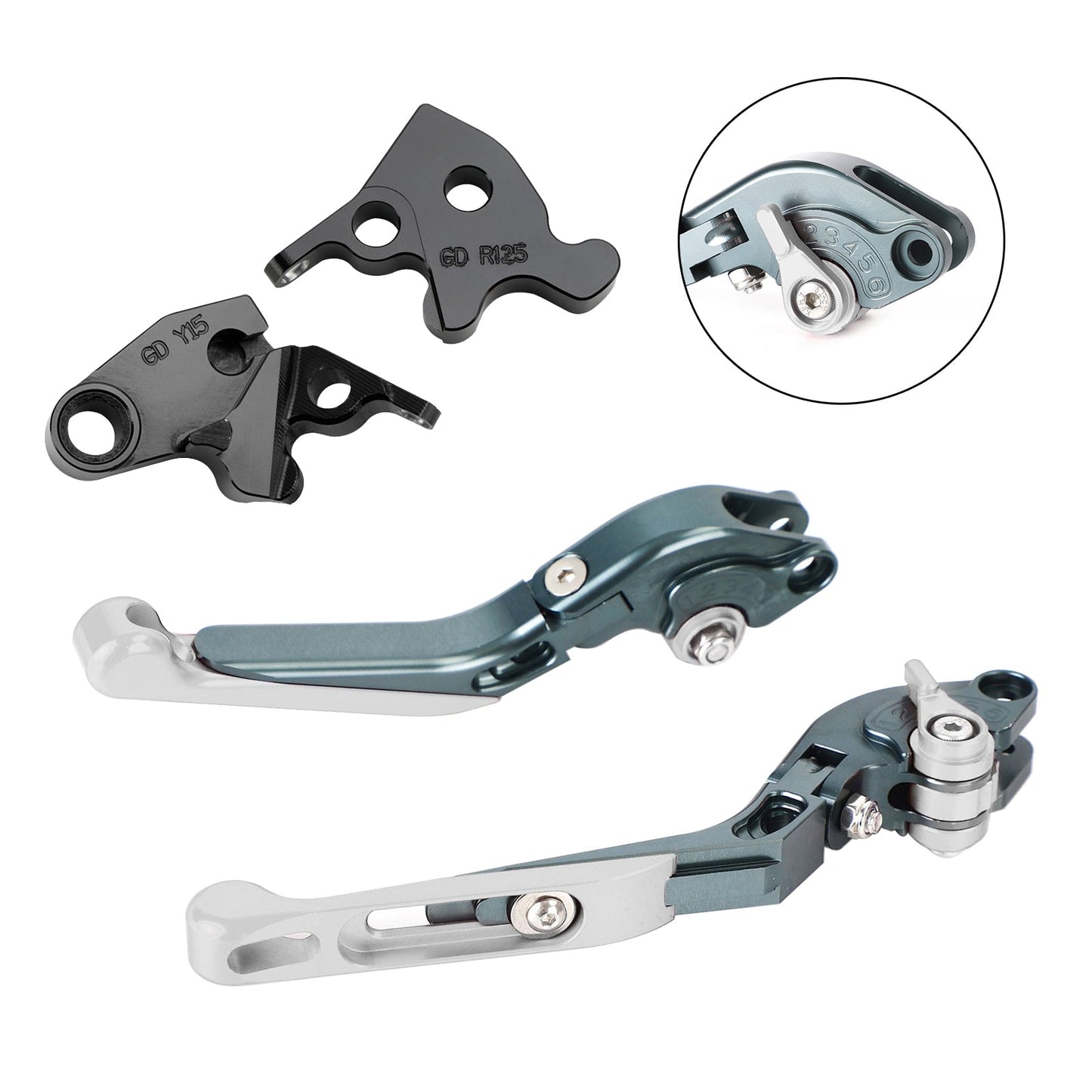 Leva freno frizione regolabile YAMAHA XSR 155 MT15 2019-2022