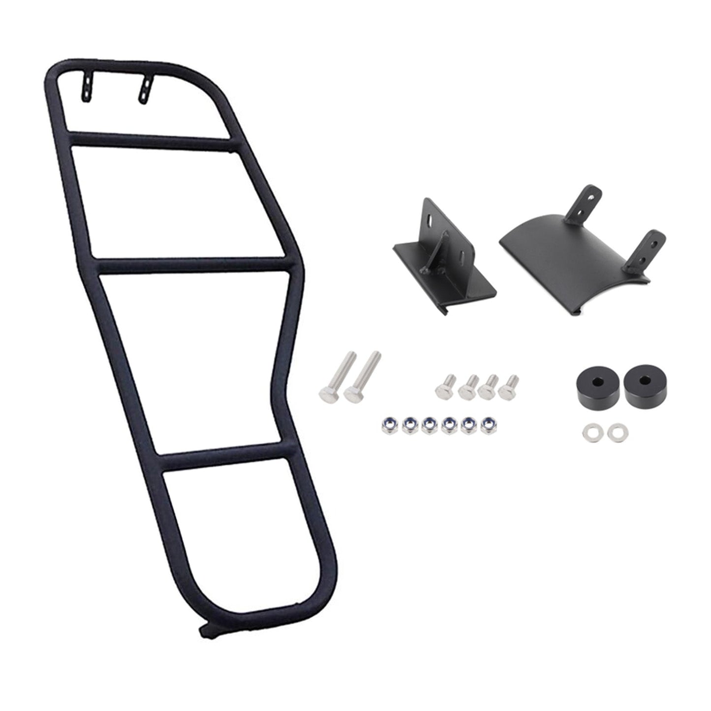 2007-2017 Suzuki Jimny scaletta da tetto per portellone posteriore in alluminio forte luce