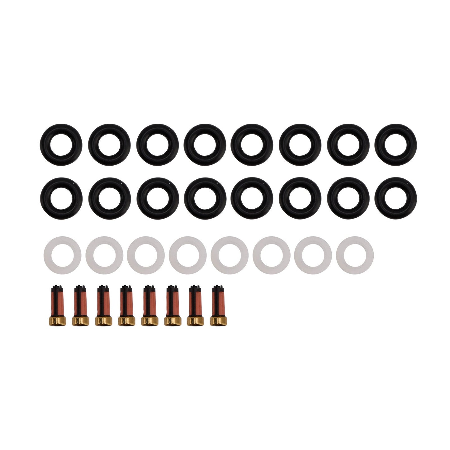 Guarnizione O-ring iniettore carburante 0280156304 0280155744 Compatibile con Mercedes Benz M113 V8