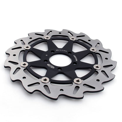Coppia di dischi freno anteriori a margherita per Kawasaki ZL 600 Eliminator ZZ-R ZZR 600 90-06