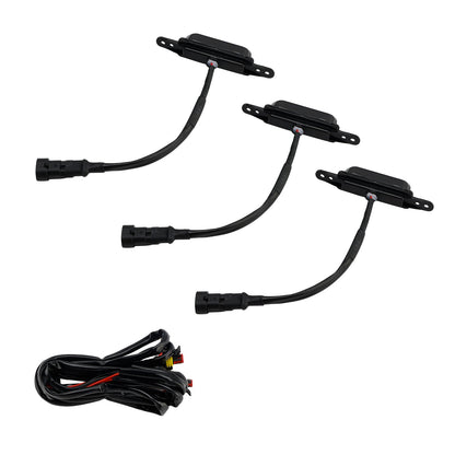 Griglia paraurti anteriore con luce a LED bianca Ford Ranger Next Gen Wildtrak 2023-2025