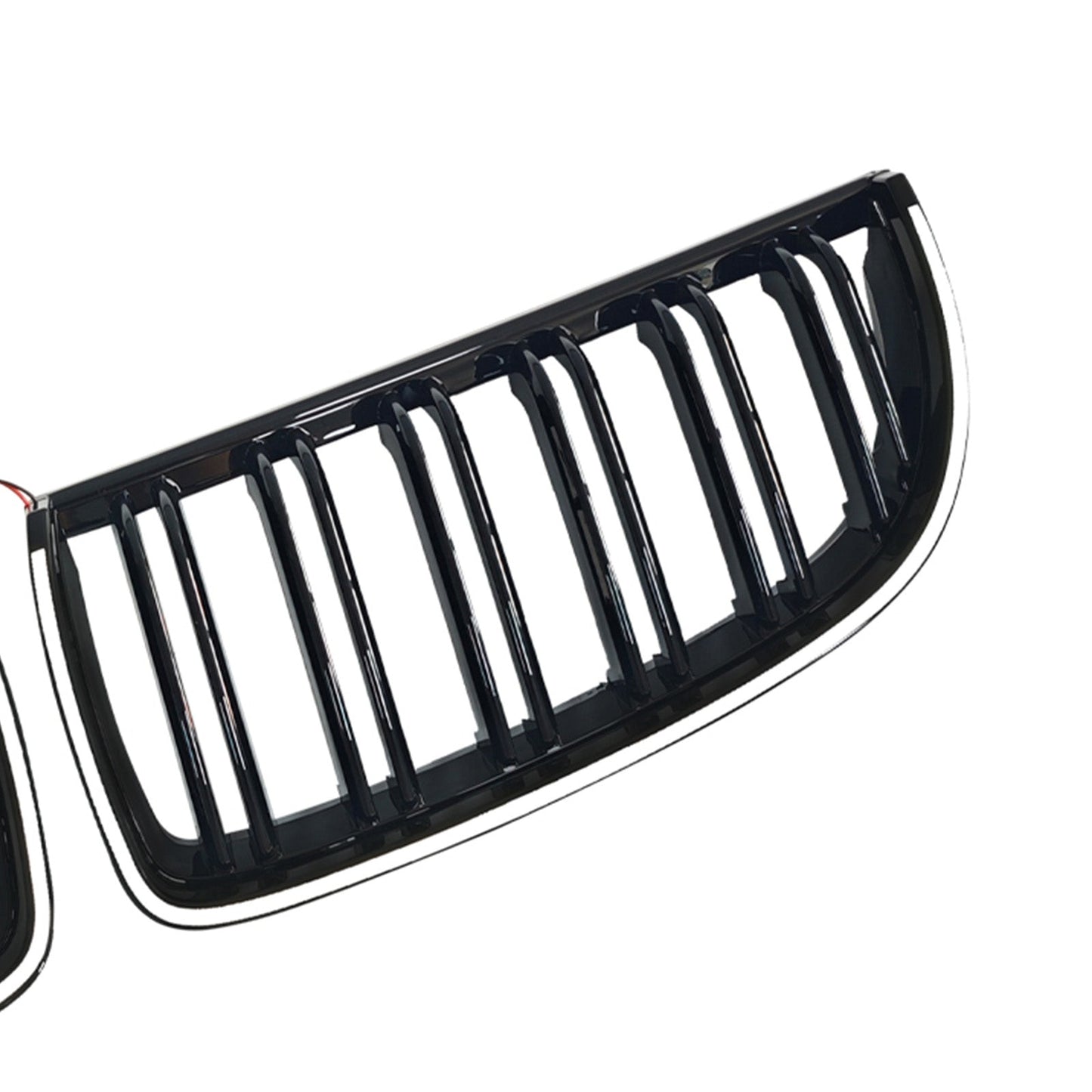 Griglia anteriore a doppio rene nera per BMW E90 berlina e station wagon 320i (2004-2007)