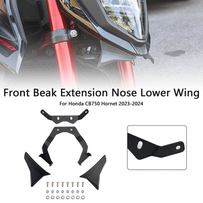 Estensione becco anteriore Honda CB750 Hornet 2023-2024, ala inferiore del muso