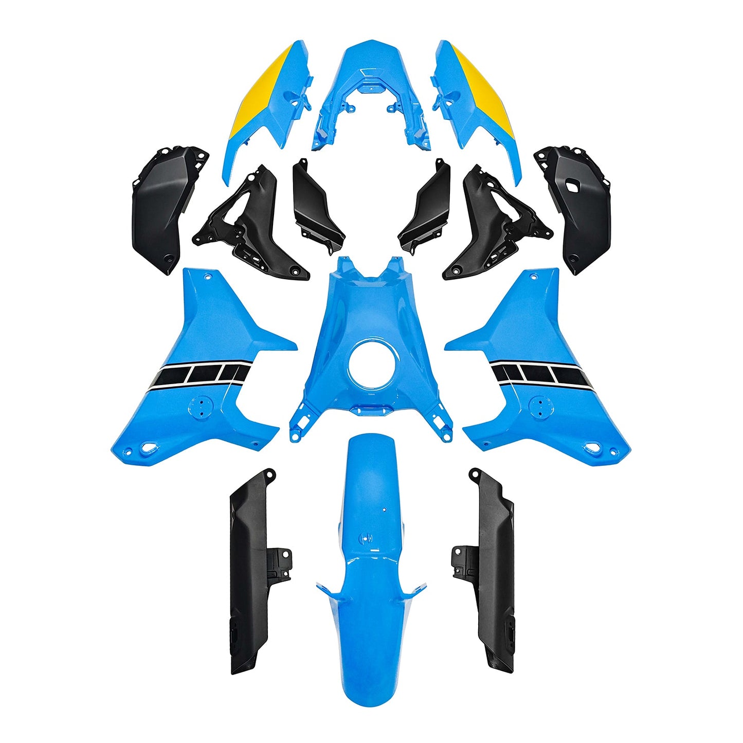 Kit di carene stampate a iniezione per Yamaha Tenere 700 T700S 2025-2026