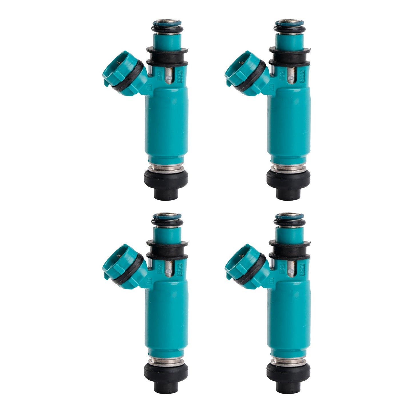 4PC 16450-MCJ-752 Iniettori di carburante per Honda CBR900RR 02-03 CBR954RR 02-06 RVT1000R