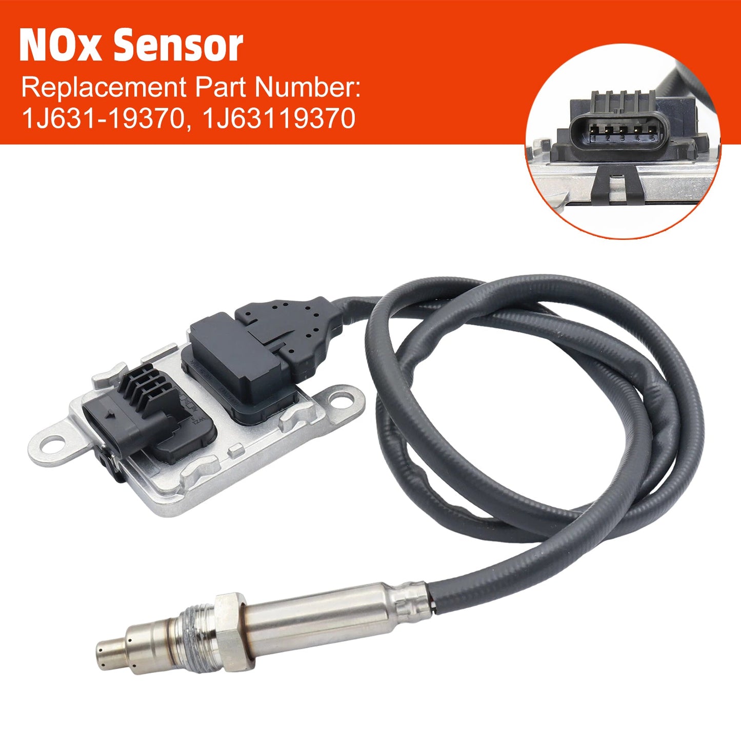 Sensore di ossido di azoto NOx 1J631-19370 1J63119370 per Kubota M5-091 M5N-091 SVL95-2