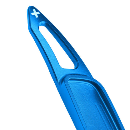 Palette del cambio al volante per Renault Arkana 2021-24, in alluminio blu