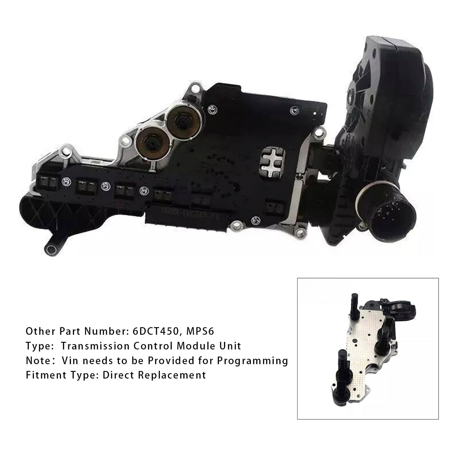 Modulo di controllo della trasmissione Dodge Avenger 2.0l 2.2l 6DCT450 2008-2010 MPS6 7M5R-14C247-FA 7M5R-14C247-FE