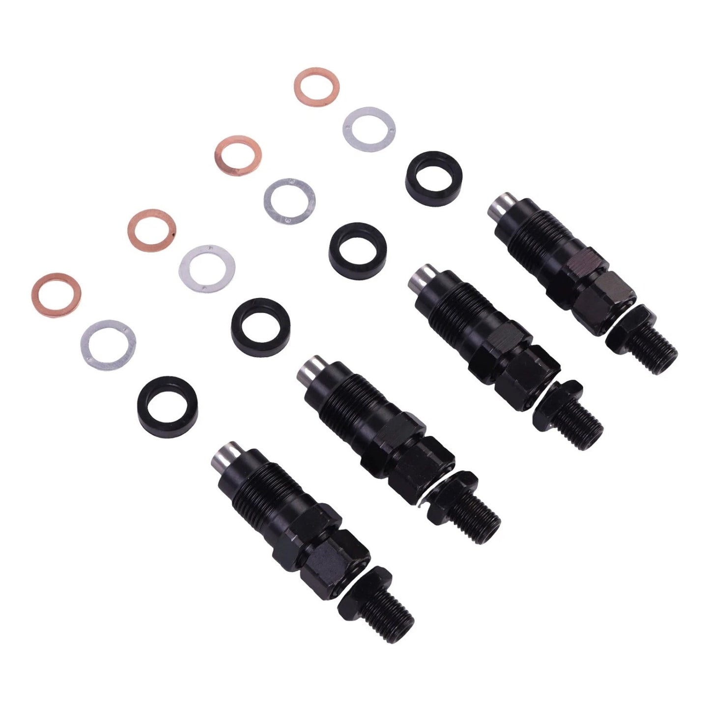 4 pezzi di iniettori di carburante per motore Toyota 3L Hilux Hiace 2.8L 23600-59105