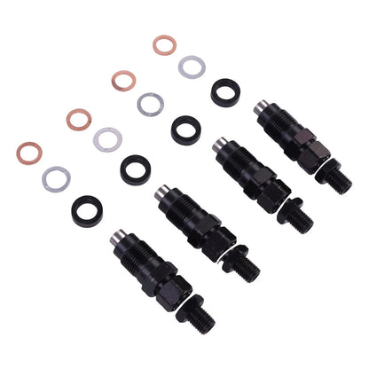 4 pezzi di iniettori di carburante per motore Toyota 3L Hilux Hiace 2.8L 23600-59105