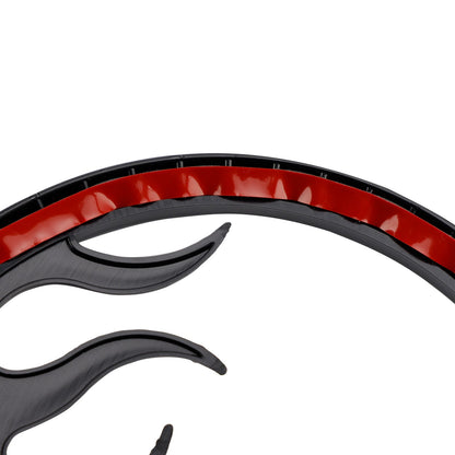 Griglie per altoparlanti Flame Accent Trim Cover per Touring Electra Glide Ultra Classic