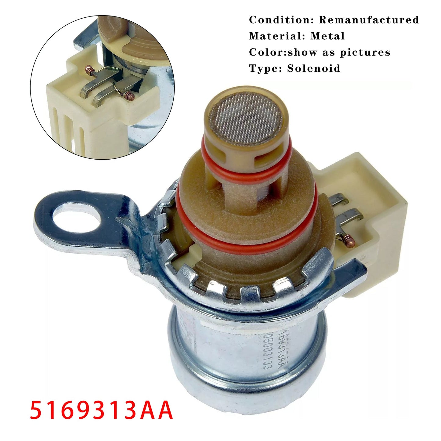 Sensore di forza variabile per solenoide 62TE da 0 a 90 psi, codice 5169313AA