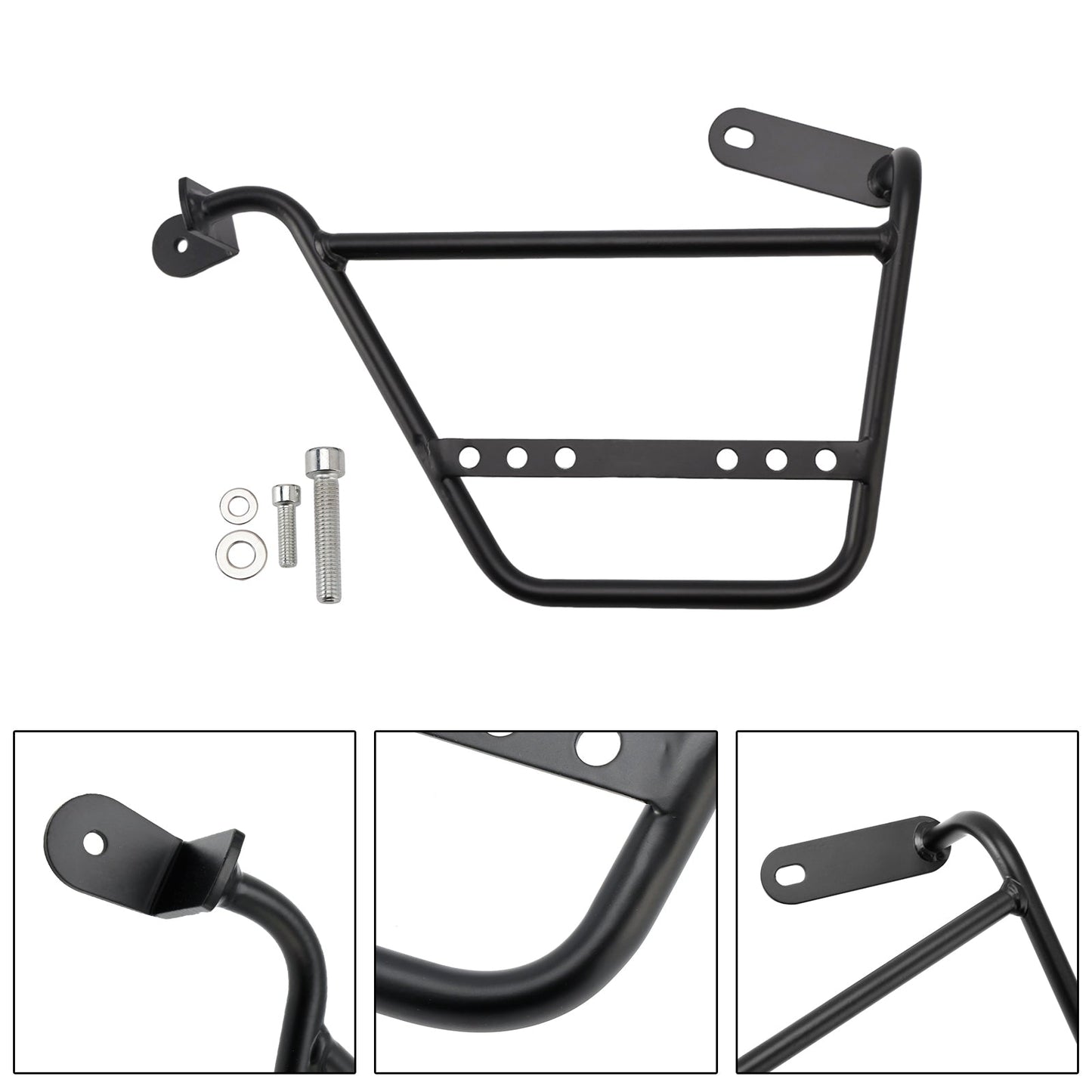 Supporto per borse laterali Guzzi V7 2021-2024, nero