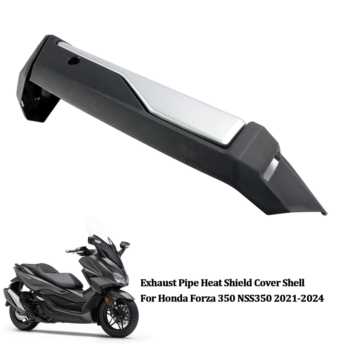 2021-2024 Honda Forza 350 NSS350 Copertura scudo termico tubo di scarico