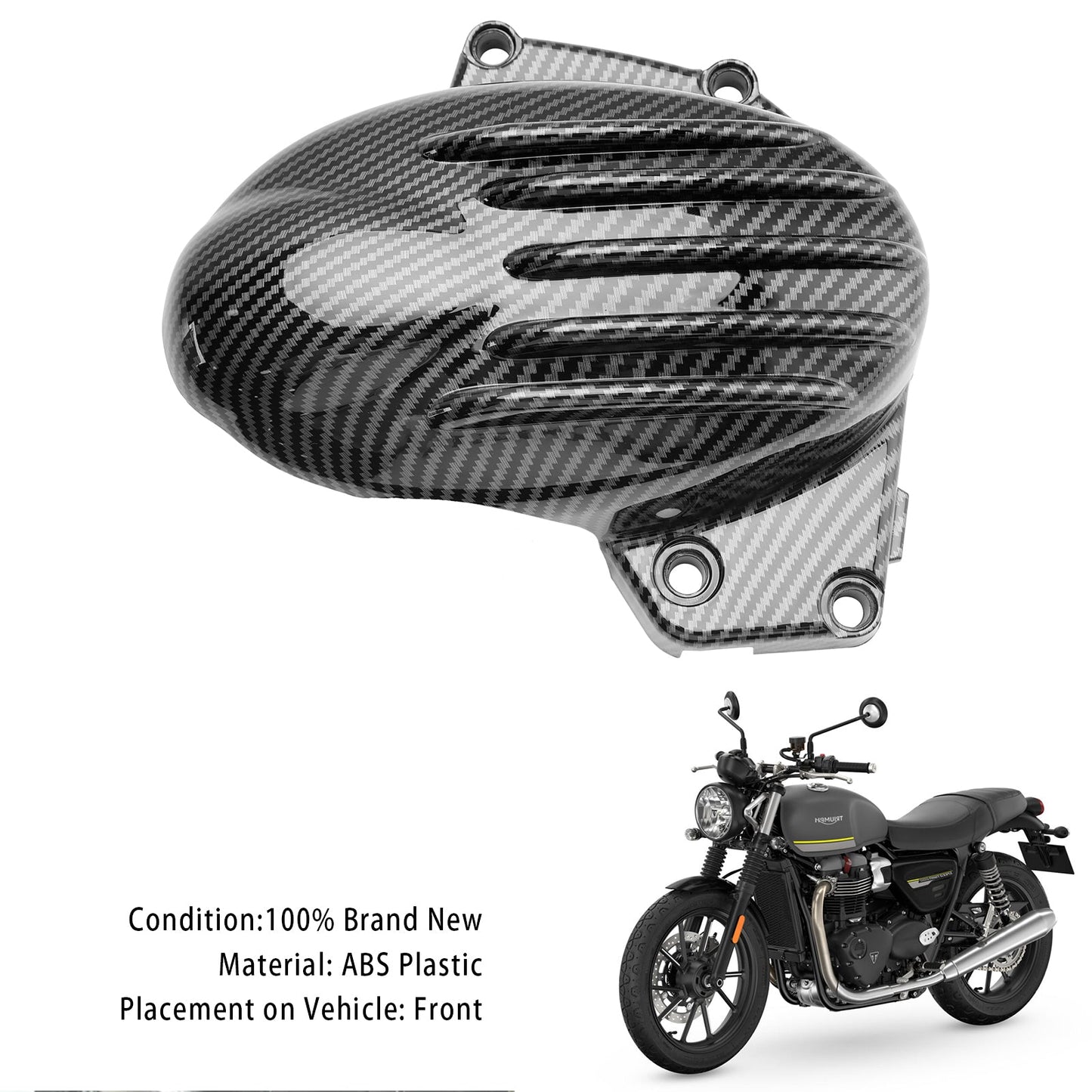 Copertura carenatura protezione catena pignone anteriore Speed Twin 900 2023-2024