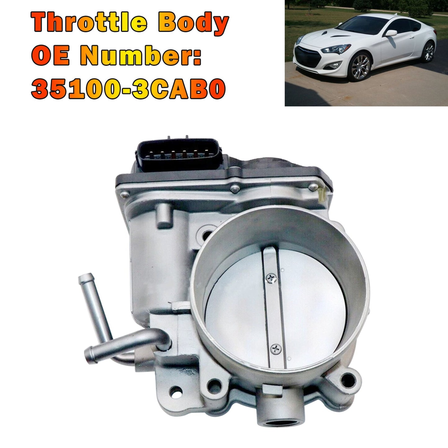 Corpo farfallato per Hyundai Genesis Coupé 2012-2016, codice 35100-3CAB0