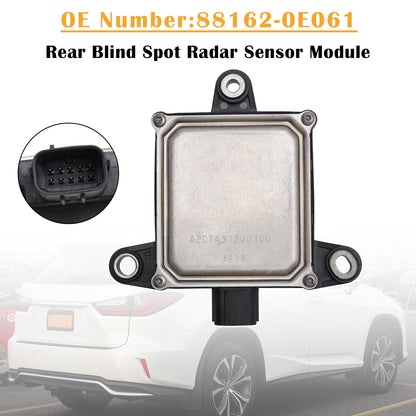 Modulo sensore radar per angolo cieco posteriore per Lexus RX350 RX450h (2016-2019) 88162-0E061