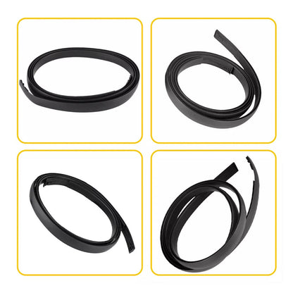 Modanatura per gocciolatoio del tetto Scion xB 2008-2015, lato destro e sinistro, in gomma, 2 pezzi