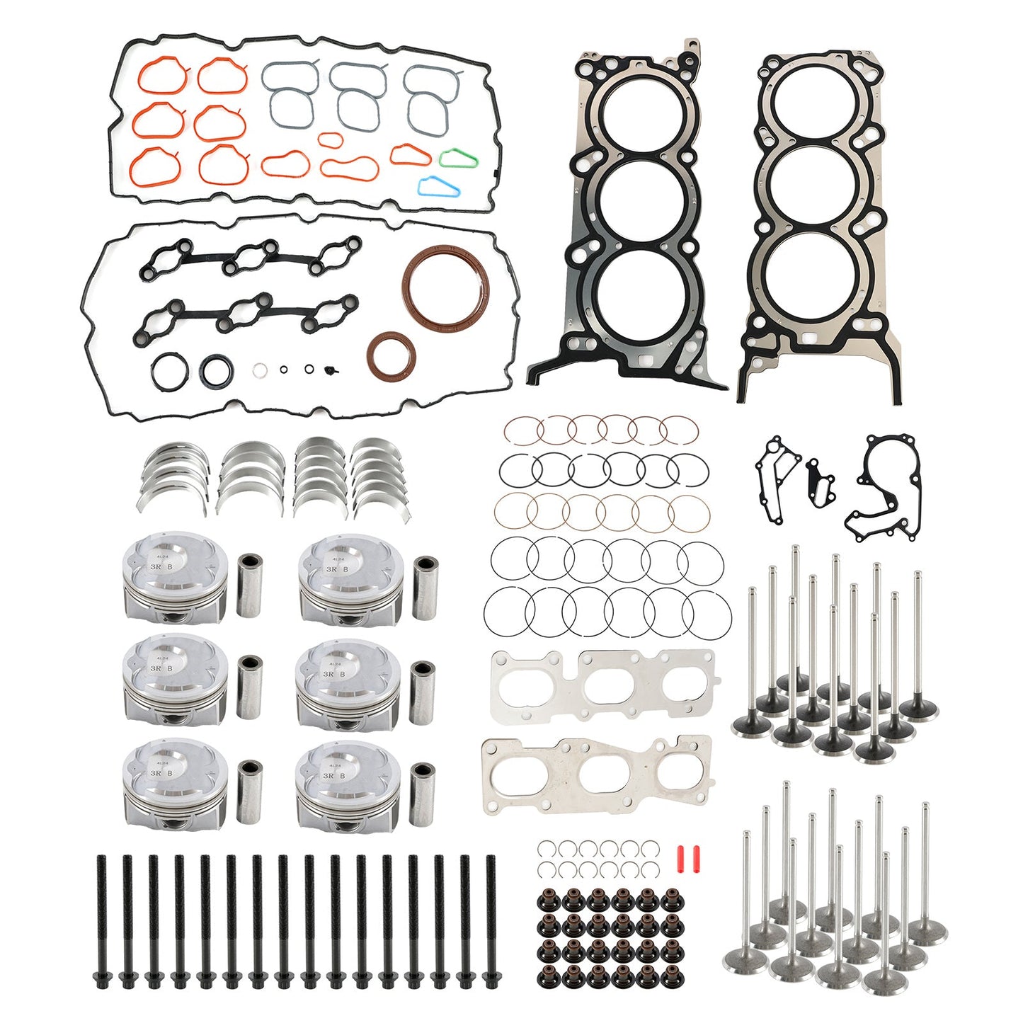 Kit di revisione pistoni guarnizioni cuscinetti motore Hyundai Santa Fe 3.3L G6DH 3.3L 2013-2019 209103CP00