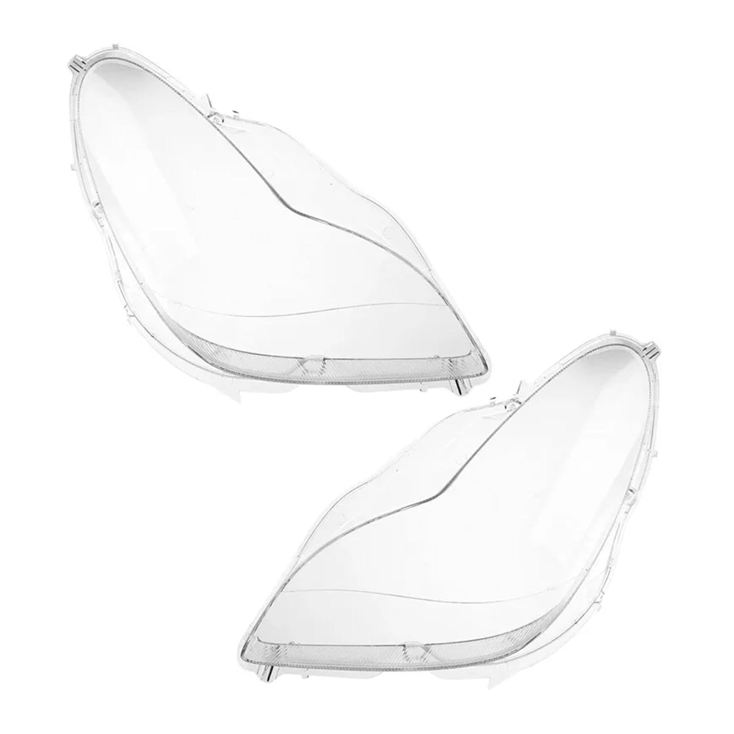 Copertura trasparente in vetro per fari anteriori Mercedes W219 CLS350 CLS500 2006-2011