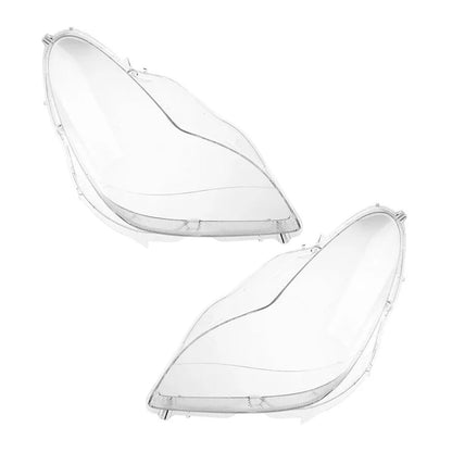 Copertura trasparente in vetro per fari anteriori Mercedes W219 CLS350 CLS500 2006-2011
