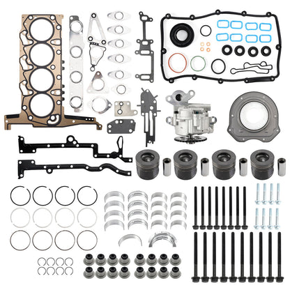 Kit di revisione motore per Ford Transit e Ranger 2.2 TDCi RWD Duratorq BK3Q-6051-C1C 9677428680