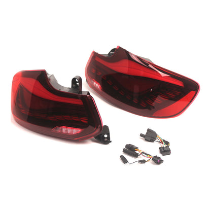 Fanali posteriori a LED rossi L&amp;R per BMW Serie 2 F22 F23 F87 228i, 230i 2014-2019, gruppo ottico posteriore 63219491591