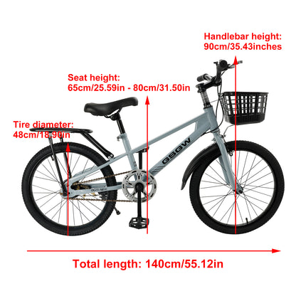 20 pollici di biciclette per bambini per bambini adolescenti
