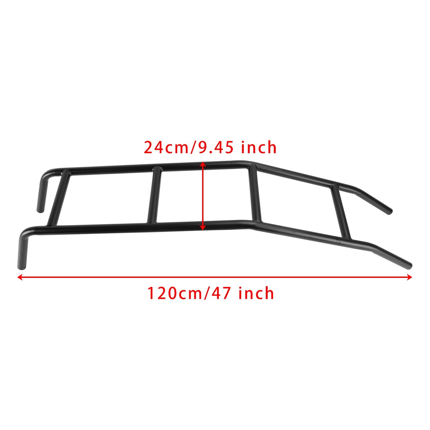Accessori per scaletta portellone posteriore Toyota 4Runner 5a generazione 2010-2024, neri