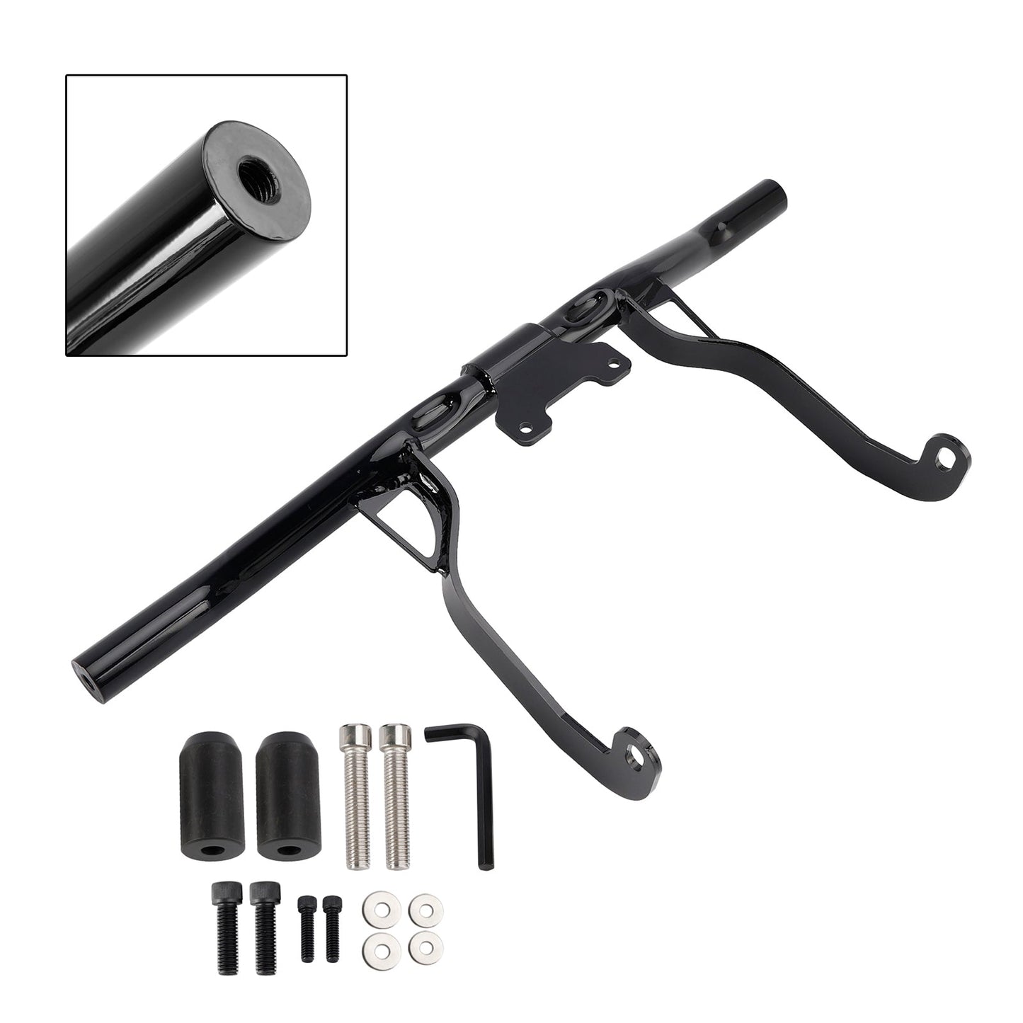 Barra di protezione motore Touring Glide Road King 2014-2023, protezione telaio paraurti