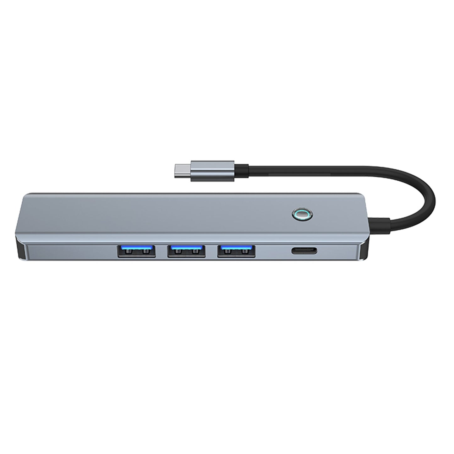 Adattatore hub di interfaccia HDMI PD100W USB3.0 TYPE-C 5 in 1 per MacBook iPad Pro