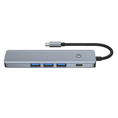 Adattatore hub di interfaccia HDMI PD100W USB3.0 TYPE-C 5 in 1 per MacBook iPad Pro