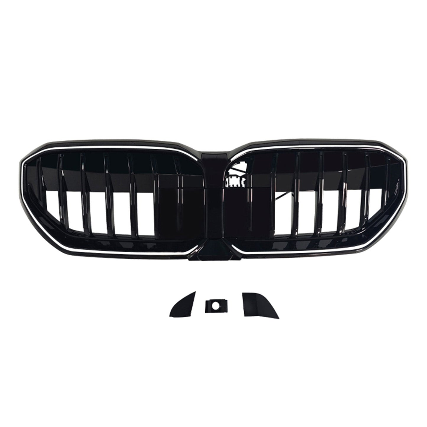 Griglia paraurti anteriore a lamelle singole per BMW Serie 5 I5 G60 G61 G68, compatibile con modelli dal 2024 in poi.
