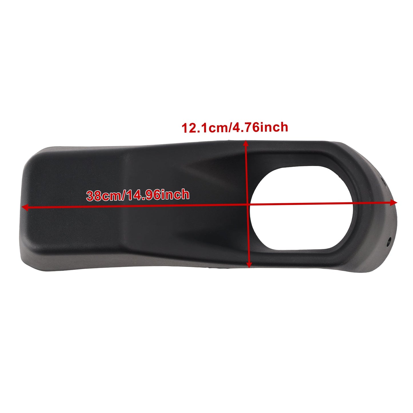 Jeep Wrangler JL Gladiator 2018-2025, coppia di cornici per fendinebbia, 68295558AA