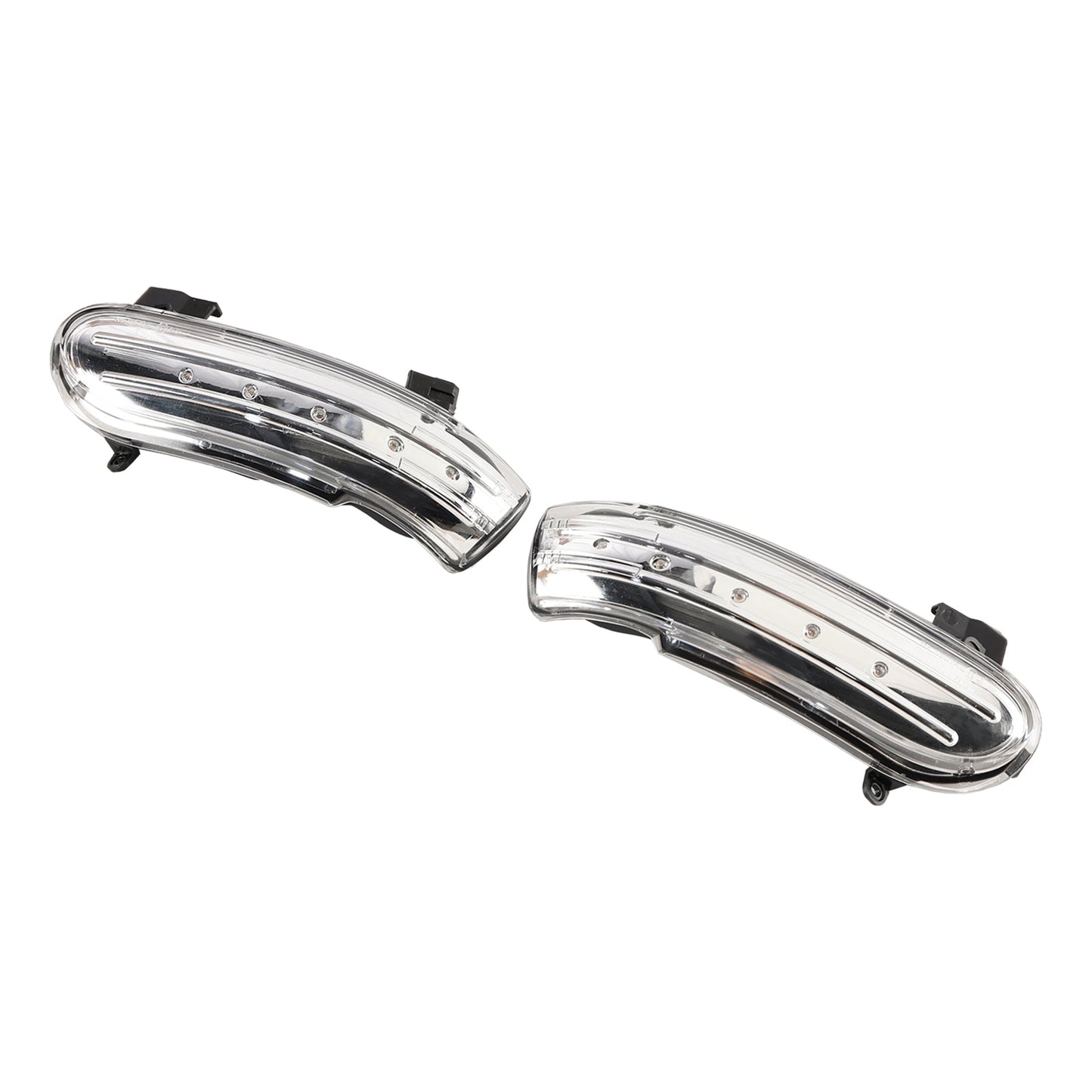 Luce di direzione a LED sequenziale trasparente per specchietto laterale per Mercedes-Benz SLK