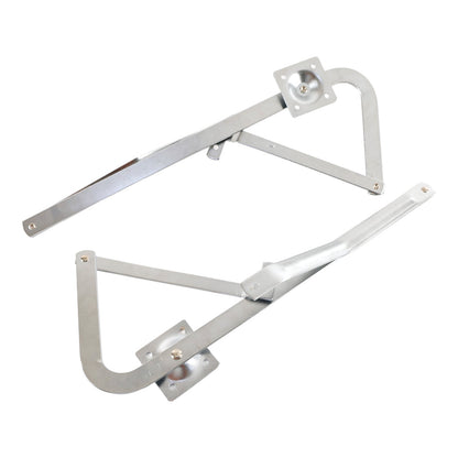 Coppia bracci cerniera per scaletta per soffitta per MFG Werner serie 55-2 dopo il 2010