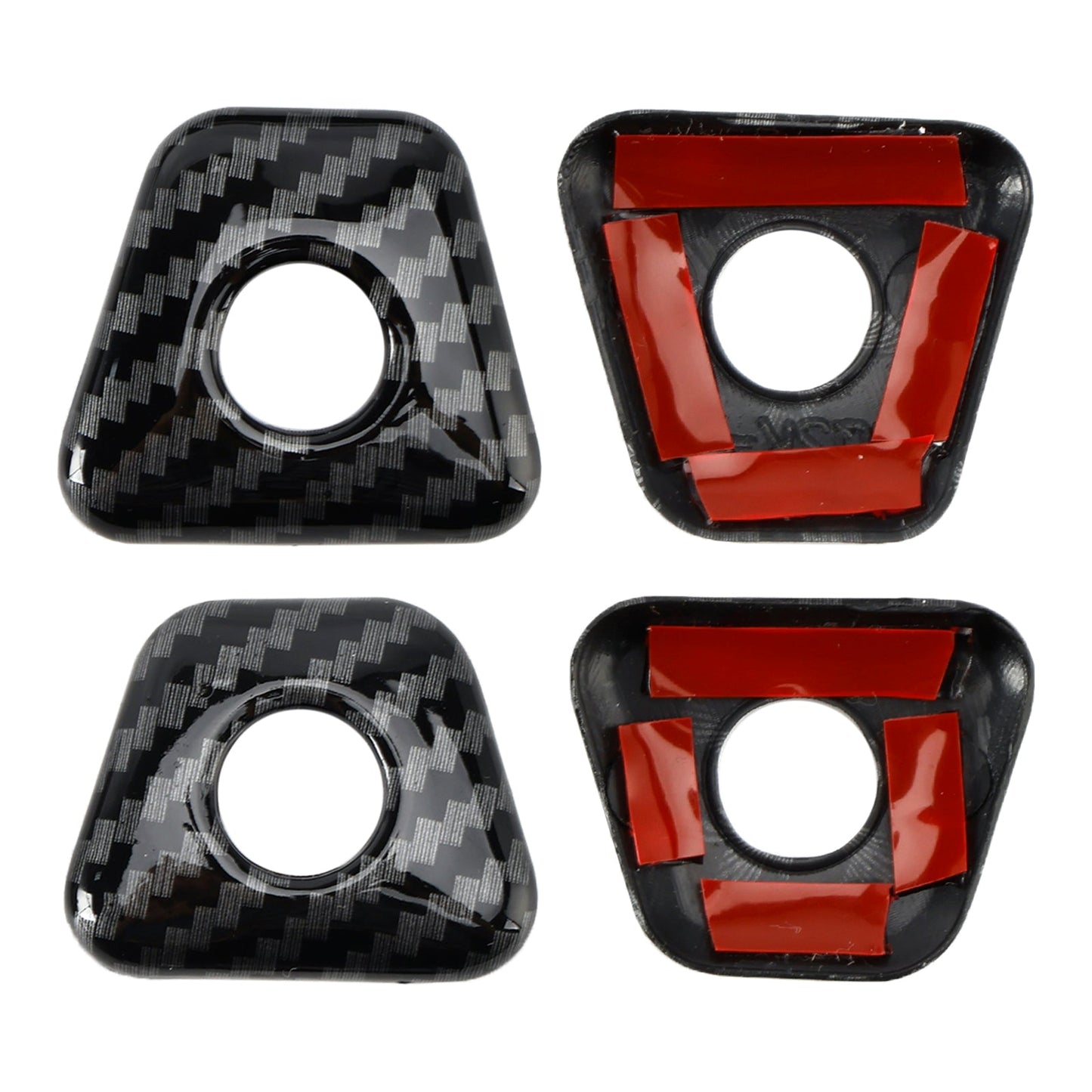 Cornice di bloccaggio del bullone interno della portiera in fibra di carbonio per BMW Serie 5 G30 2018-2022