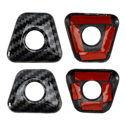 Cornice di bloccaggio del bullone interno della portiera in fibra di carbonio per BMW Serie 5 G30 2018-2022