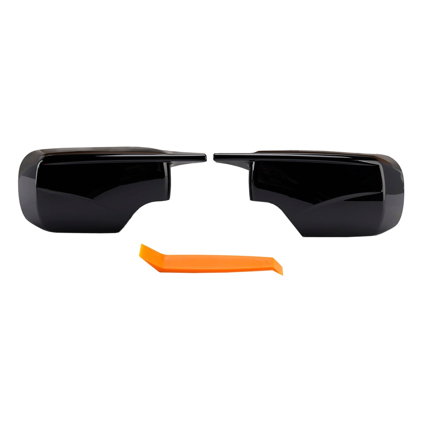 2 pezzi Copri specchietti laterali per auto stile M per BMW E46 Berlina E39 4DR 1998-2005