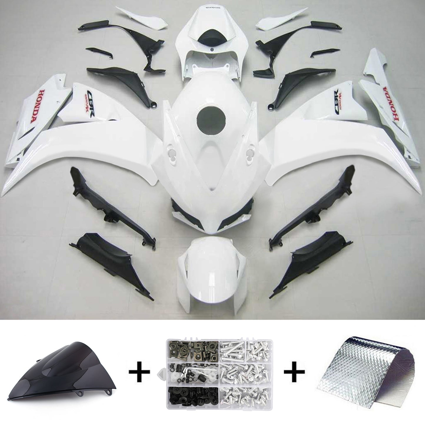 Kit carenatura Bodywork ABS di plastica per Honda CBR1000RR 2012-2016